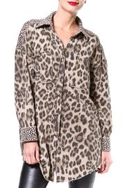  Raw Stitch Leopard Shirt
