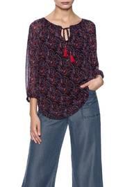  Paisley Peasant Blouse
