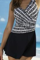  One-piece Skirted Swimsuit