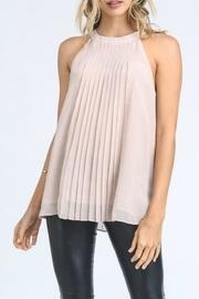  Pleated Halter Tank