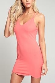  Cross-back Body-con Dress