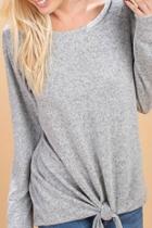  Cozy Hacci Tie-front