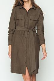  Olive Jacket Dress