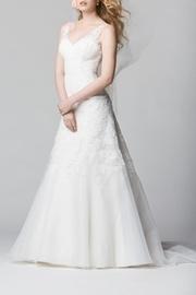  Lace Organza Gown