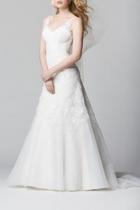  Lace Organza Gown
