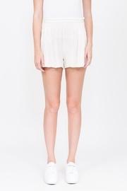  White Silk Short