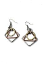  Lela Three-tone Earrings