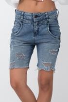  Distressed Bermunda Shorts