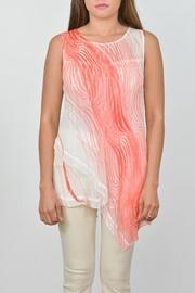  Mesh Georgette Tunic