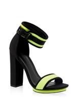  Neon Yellow Heel