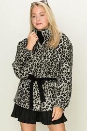  Quilted Cheetah Coat