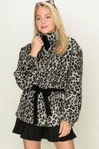  Quilted Cheetah Coat