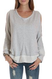  Cold Shoulder Sweatshirt