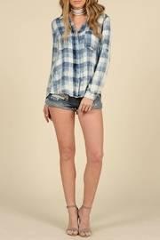  Washed Button Down Top