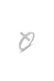 Sterling-silver Cubic-zirconia Ring
