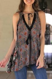  Flowy V-neck Tank
