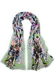  Folkloric Floral Scarf