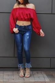  Lush Cropped Blouse