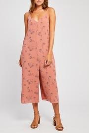  Printed Cropped Jumpsuit
