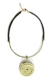  Greek Spiral Necklace