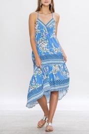  Spaghetti Strap Floral Dress