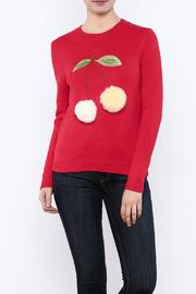 Cherry-pom Sweater