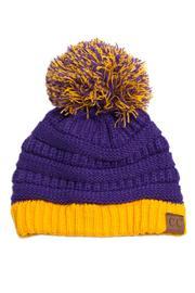  Pom Knit Beanie