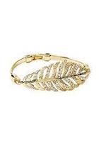  Gold Feather Bangle