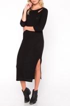  Cutout Midi Dress