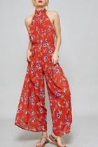  Grenadine Floral Jumpsuit