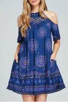  Blue Mandala Dress