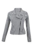  Striped Cotton Jacket