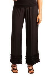  Ruffle Hem Pants