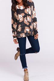  Cheetah Bonfire Sweater