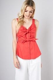  Double Tie Blouse