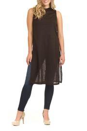  Crocheted Back Tunic