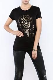 Caviar Foil Crew Tee