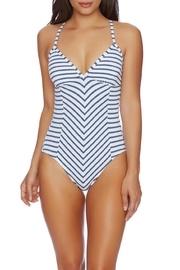  Nautical Striped One-piece