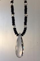  Quartz Black Onyx Necklace