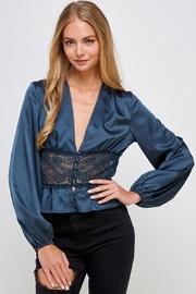  Corset Lace Blouse