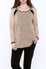  Beige Long Sleeve Sweater