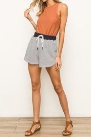  Striped Terry Shorts
