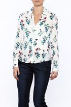  Long Sleeve Floral Button-down