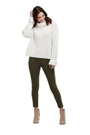  Waffle Sweater Cream