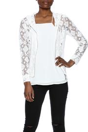  Lace Zipper Jacket