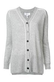  Cashmere Button-down Cardigan
