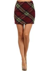  Plaid Mini Skirt