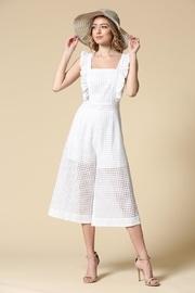  White Eyelet Jumpsuit