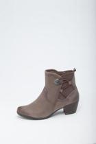  Button Detail Bootie