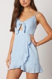  Bow Ruffle Dress